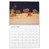 Ein 12-monatiger Gummienten-Kalender Kalender (Jan 2027)