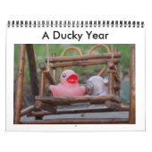 Ein 12-monatiger Gummienten-Kalender Kalender (Titelbild)