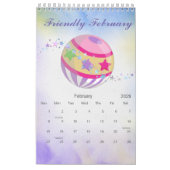 EIN 12-MONATIGER KINDNESS-KALENDER FÜR KINDER KALENDER (Feb 2026)