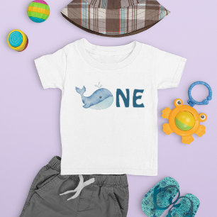 Ein 1. Geburtstagswal Baby T-shirt