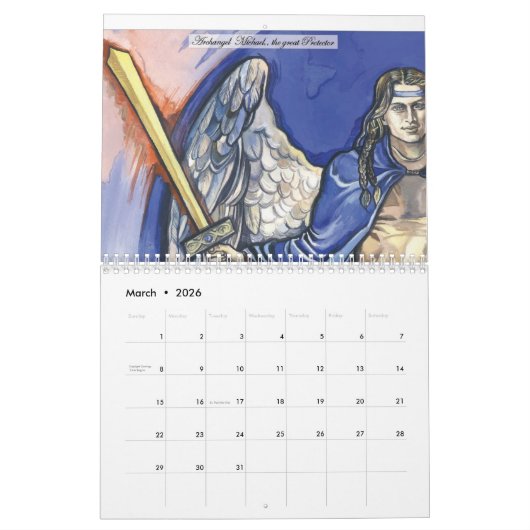 Ein 2017 Engels-Kalender - Medium (2) Kalender (Mär 2026)