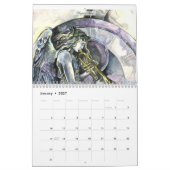 Ein 2017 Engels-Kalender - Medium Kalender (Jan 2027)