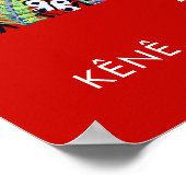 Ein 2 Poster von John Dyer. Tribal Body Art (Ecke)