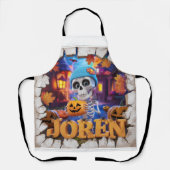 Ein 3D-Rendering eines Pixar-artigen, skurrilen Ha Schürze (Vorderseite)