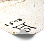 Ein 500 Jahre alter Zeichn Poster (Ecke)