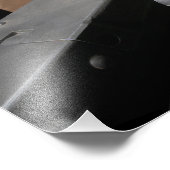 Ein 50-Kaliber-Maschinengewehr Fotodruck (Ecke)