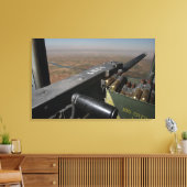 Ein 50-Kaliber-Maschinengewehr Leinwanddruck (Insitu (Wohnzimmer))