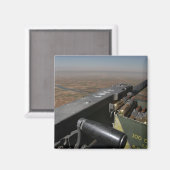 Ein 50-Kaliber-Maschinengewehr Magnet (Vorderseite/Rückseite)