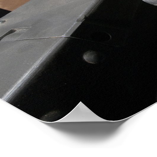 Ein 50-Kaliber-Maschinengewehr Poster (Ecke)