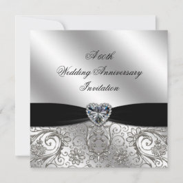 Ein 60-jähriges Jubiläum der Diamanten Einladung