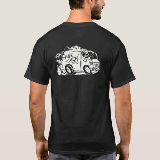 Ein 7-X-Party- Distanto Strampler Van Unisex (Rückseite)