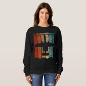 Ein A 10 Thunderbolt Ii Warthog Flugzeug Retro-Far Sweatshirt (Vorne ganz)