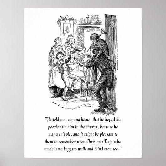 Ein A Christmas Carol Plakat (Vorne)