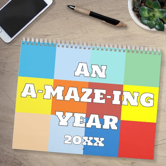 Ein A-maze-ing Jahreskalender Kalender