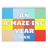 Ein A-maze-ing Jahreskalender Kalender (Titelbild)