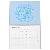 Ein A-maze-ing Jahreskalender Kalender (Feb 2027)