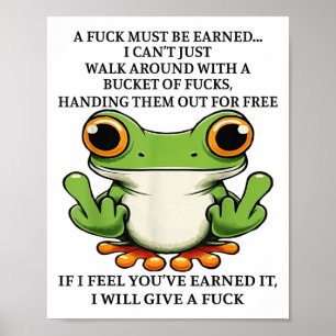 Ein A Muss Erarbeitet Werden Ich Kann Nicht Einfac Poster