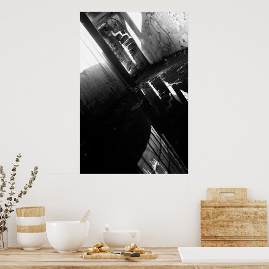 Ein Abandon Water Mühle Poster (Küche)