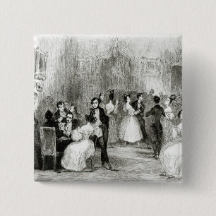 Ein Abend am Haus von Charles Nodier 1831 Button