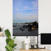 Ein Abend auf dem Falke-Strand Poster (Heimbüro)