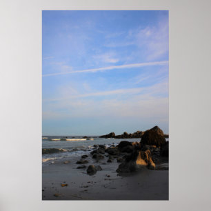 Ein Abend auf dem Falke-Strand Poster