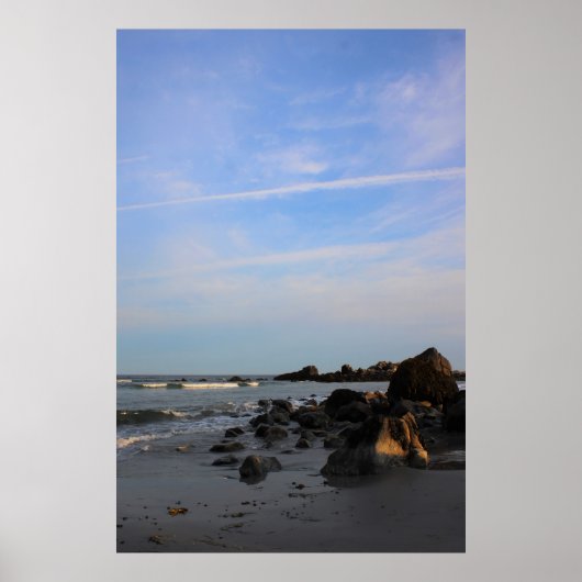 Ein Abend auf dem Falke-Strand Poster (Vorne)