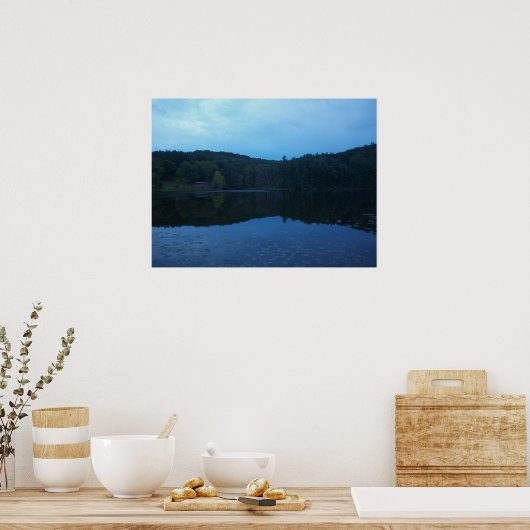 Ein Abend auf die Seehöhe Poster (Küche)