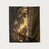 Ein Abend bei Whalehead Wandteppich (Vorderseite)