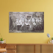 Ein Abend Hochzeit Leinwanddruck (Insitu (Wohnzimmer))