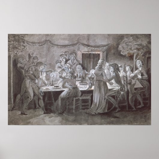 Ein Abend Hochzeit Poster (Vorne)