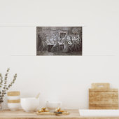 Ein Abend Hochzeit Poster (Küche)