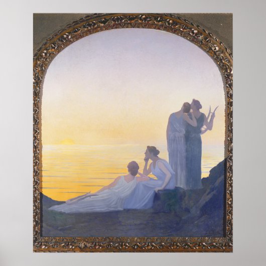 Ein Abend in der Antike, 1908 Poster (Vorne)