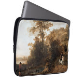 Ein Abend in der Nähe eines Flusses Aelbert Cuyp Laptopschutzhülle (Vorne Rechts)