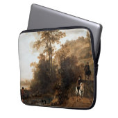 Ein Abend in der Nähe eines Flusses Aelbert Cuyp Laptopschutzhülle (Vorderseite Links)