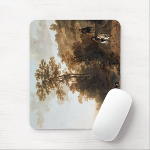 Ein Abend in der Nähe eines Flusses Aelbert Cuyp Mousepad