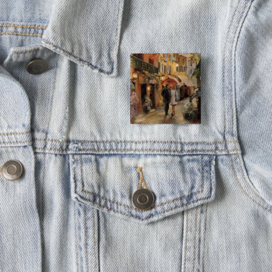 Ein Abend in Paris Button (Beispiel)