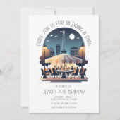 Ein Abend in Paris Einladung (Vorderseite)