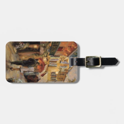 Ein Abend in Paris Gepäckanhänger (Vorderseite horizontal)