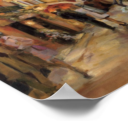 Ein Abend in Paris Poster (Ecke)