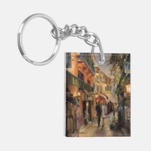 Ein Abend in Paris Schlüsselanhänger (Vorderseite links)