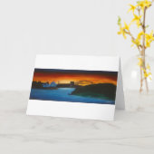 Ein Abend in Sydney Karte (Gelbe Blume)