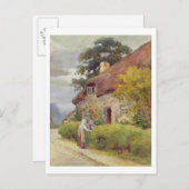 Ein Abend-Klatsch Postkarte (Vorne/Hinten)