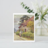 Ein Abend-Klatsch Postkarte (Stehend Vorderseite)