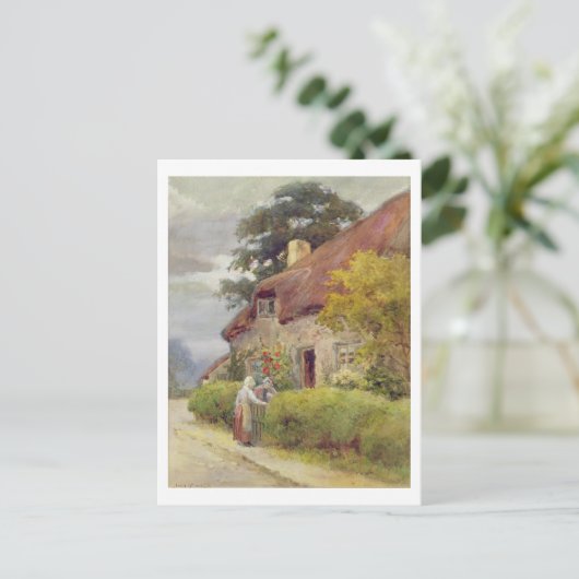 Ein Abend-Klatsch Postkarte (Stehend Vorderseite)