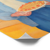 Ein Abend Pie Poster (Ecke)