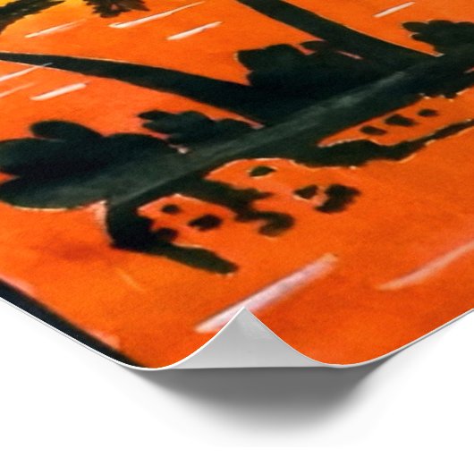 Ein Abend Poster (Ecke)