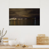 Ein Abend sieht einen Bildarchiv Poster (Küche)