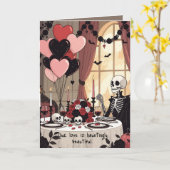 Ein Abend zum Sterben Karte (Gelbe Blume)