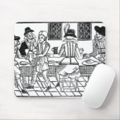 Ein Abendessen-Party, ein 'Buch von Roxburghe Mousepad (Mit Mouse)