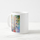 Ein Abends-Weg zu Sacre Coeur Kaffeetasse (Vorderseite Links)